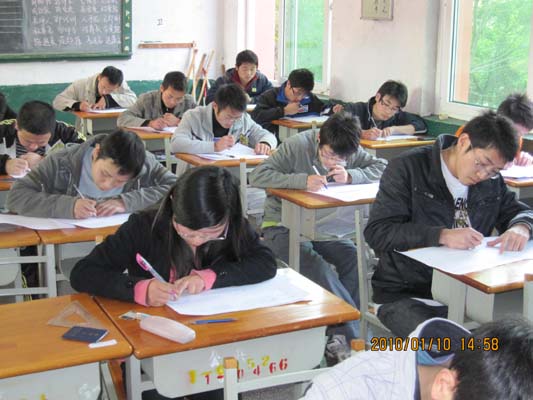 学院2009——2010年度第一学期期末考试结束