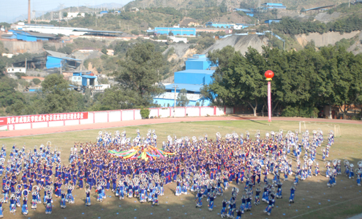 学院第二十八届田径运动会隆重开幕集萃之十五